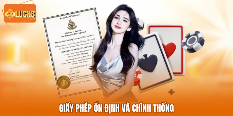 Giấy phép ổn định và chính thống